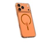 SPIGEN ULTRA HYBRID MAG MAGSAFE za iPHONE 17 PRO MAX (CLEAR/ORANGE) - Slika 6