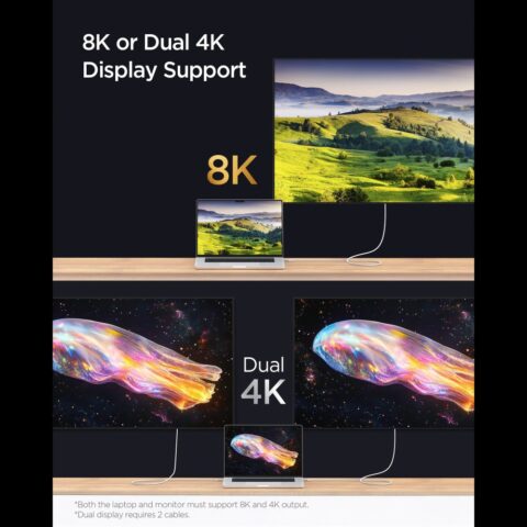 SPIGEN EB24012CC ESSENTIAL TIP-C kabel 240W 120cm (bijeli) - Slika 6