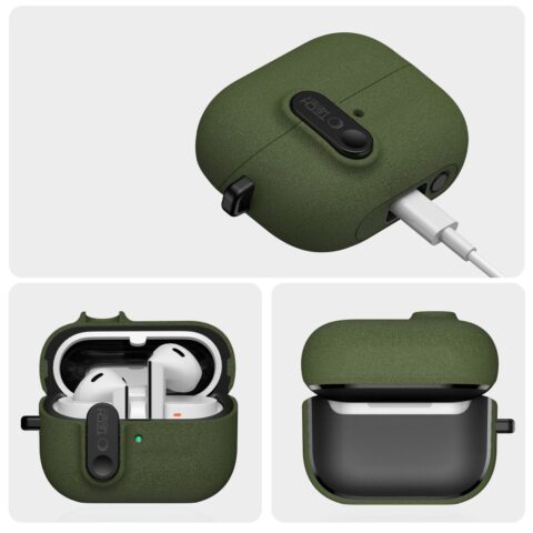 TECH-PROTECT SLIM HOOK zaštita za SAMSUNG GALAXY BUDS 3 / 3 FE / 3 PRO (OLIVE GREEN) - Slika 5