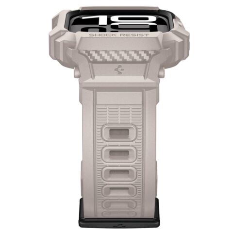 SPIGEN RUGGED ARMOR ”PRO” narukvica / maskica za Apple Watch 10 / 11 (46 mm) (DUNE BEIGE) - Slika 7