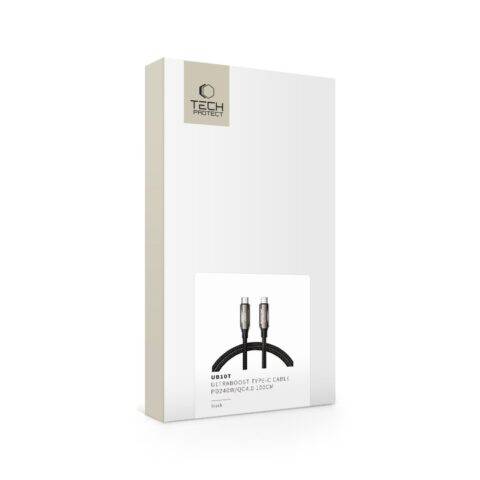 TECH-PROTECT UB10T ULTRABOOST TIP-C kabel PowerDelivery 240W / QC4.0 100cm - Slika 7