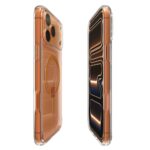 SPIGEN ULTRA HYBRID MAG MAGSAFE za iPHONE 17 PRO MAX (CLEAR/ORANGE) - Slika 7