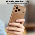 TECH-PROTECT BASICMAG MAGSAFE zaštita za iPHONE 17 PRO MAX (MATTE BROWN) - Slika 7