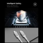 SPIGEN EB10010CC ESSENTIAL TIP-C kabel 100W 100cm (bijeli) - Slika 7