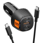SPIGEN ESSENTIAL EV1133 3-utora auto punjač 113W