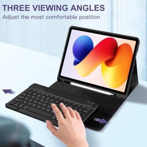 TECH-PROTECT torbica + tipkovnica za XIAOMI POCO PAD M1 / REDMI PAD 2 PRO 12.1 - Slika 8