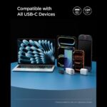 SPIGEN EB10010CC ESSENTIAL TIP-C kabel 100W 100cm (crni) - Slika 9