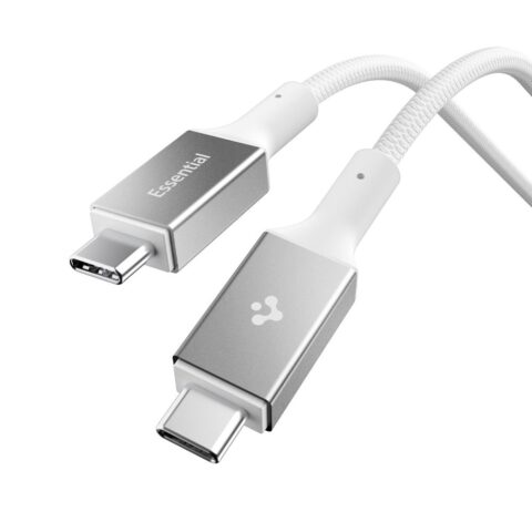SPIGEN EB10010CC ESSENTIAL TIP-C kabel 100W 100cm (bijeli) - Slika 9