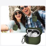 TECH-PROTECT SLIM HOOK zaštita za SAMSUNG GALAXY BUDS 3 / 3 FE / 3 PRO (OLIVE GREEN) - Slika 8