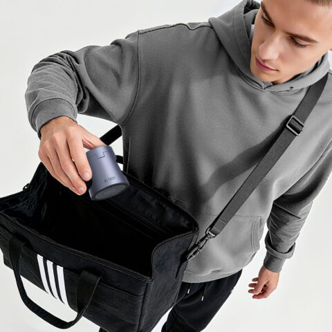 TECH-PROTECT A48 3 u 1 MAGNETIC MAGSAFE bežični punjač 25W QI2.2 (tamno sivi) - Slika 9