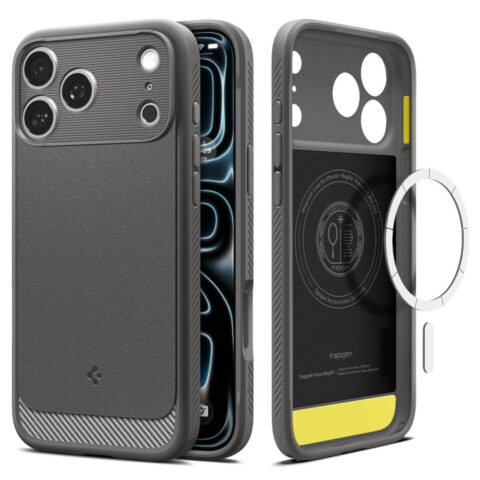 SPIGEN RUGGED ARMOR MAG MAGSAFE za iPHONE 17 PRO MAX (siva) - Slika 1