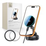 TECH-PROTECT MM25W-V8 QI2.2 MAGNETIC MAGSAFE WINDSHIELD & DASHBOARD auto bežični punjač 25W