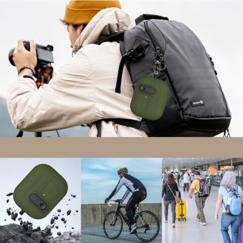 TECH-PROTECT SLIM HOOK zaštita za SAMSUNG GALAXY BUDS 3 / 3 FE / 3 PRO (OLIVE GREEN) - Slika 9