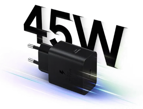 Punjač Samsung T4511 45W Fast Charge USB-C crni bez kabla EP-T4511NBEGEU (original pakiranje) - Slika 1