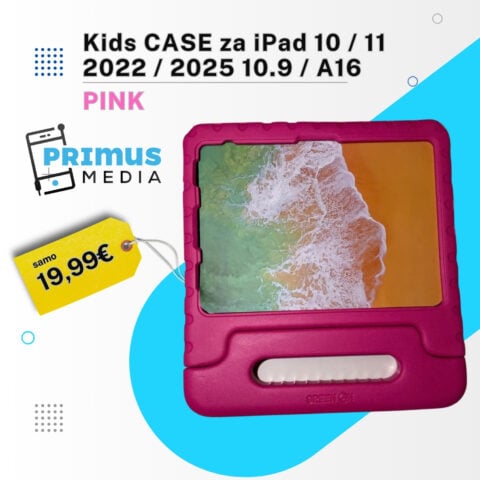 Kids CASE za iPad 10 / 11  2022 / 2025 10.9 / A16 (PINK) - Slika 1