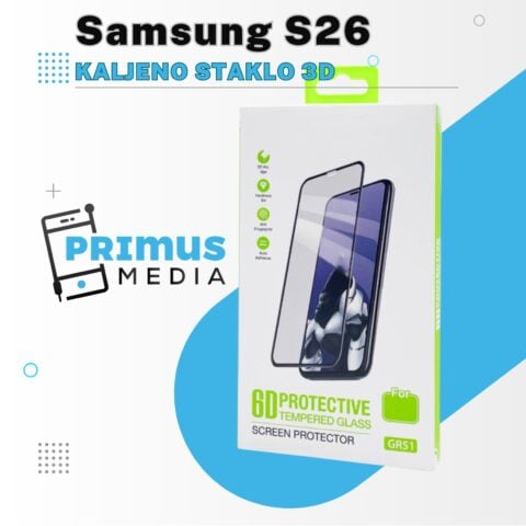 1 Kaljeno staklo 3D za Samsung GALAXY S26 (FULL COVER) - Slika 1