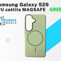 SILICONE THIN MAGSAFE maskica za SAMSUNG S26 (GREEN)