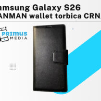 LUX WALLET torbica za Samsung S26 (crna)