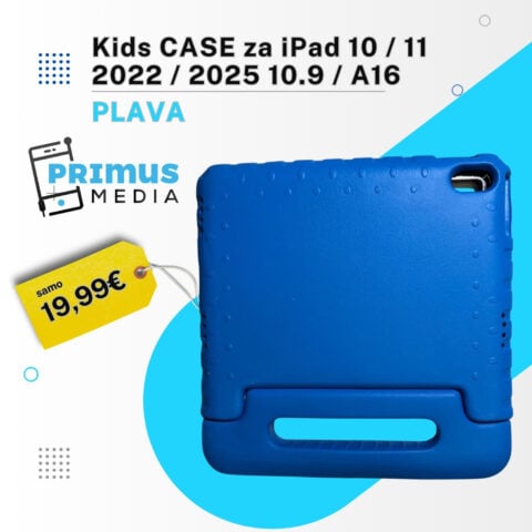 Kids CASE za iPad 10 / 11  2022 / 2025 10.9 / A16 (PLAVA) - Slika 5