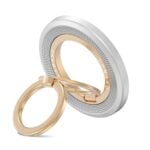 TECH-PROTECT MMR700 LAMANO MAGNETIC MAGSAFE PHONE RING TITANIUM/GOLD - Slika 3