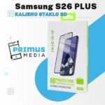 Kaljeno staklo 3D za Samsung GALAXY S26+ PLUS (FULL COVER)
