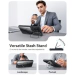 ESR CLASSIC HYBRID KICKSTAND MAGSAFE zaštita za Samsung GALAXY S26 ULTRA (prozirno/crna) - Slika 4