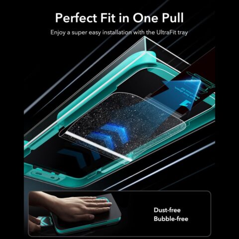 2X ESR ULTRAFIT ARMORITE kaljena stakla za Samsung GALAXY S26 ULTRA - Slika 5