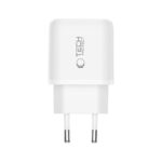 TECH-PROTECT NCA45W-GAN kućni punjač 2x utora PD 45W / QC3.0 + LIGHTNING kabel (bijeli) - Slika 5