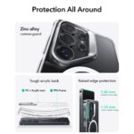 ESR CLASSIC HYBRID KICKSTAND MAGSAFE zaštita za Samsung GALAXY S26 ULTRA (prozirna) - Slika 5