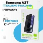 Samsung Galaxy A27 kaljeno staklo 6D (PRIVACY)
