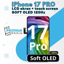 LCD ekran + touch screen | iPhone 17 PRO | KOMPLET | soft OLED 120Hz