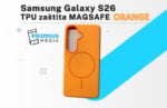 SILICONE THIN MAGSAFE maskica za SAMSUNG S26 (ORANGE)