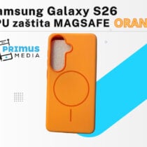 SILICONE THIN MAGSAFE maskica za SAMSUNG S26 (ORANGE)