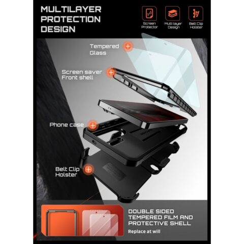SUPCASE UNICORN BEETLE PRO & 2X KALJENA STAKLA zaštita za Samsung GALAXY S26 ULTRA - Slika 6