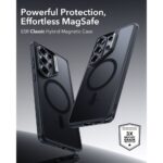 ESR CLASSIC HYBRID MAGSAFE zaštita za Samsung GALAXY S26 ULTRA (frosted/crna) - Slika 7