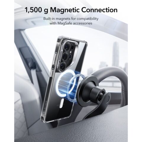 ESR CLASSIC HYBRID KICKSTAND MAGSAFE zaštita za Samsung GALAXY S26 ULTRA (prozirna) - Slika 7