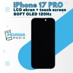 LCD ekran + touch screen | iPhone 17 PRO | KOMPLET | soft OLED 120Hz - Slika 4