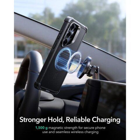 ESR CYBER TOUGH KICKSTAND MAGSAFE zaštita za Samsung GALAXY S26 ULTRA (crna) - Slika 4