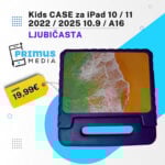 Kids CASE za iPad 10 / 11  2022 / 2025 10.9 / A16 (LJUBIČASTA)