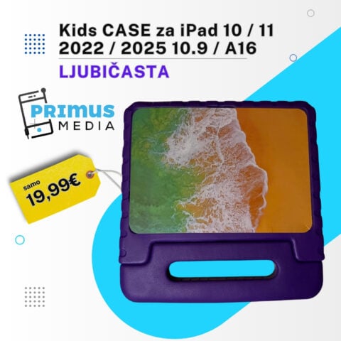 Kids CASE za iPad 10 / 11  2022 / 2025 10.9 / A16 (LJUBIČASTA) - Slika 1