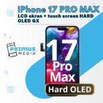 LCD ekran + touch screen | iPhone 17 PRO MAX | KOMPLET | hard OLED | GX