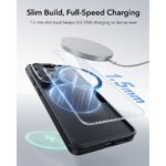 ESR CLASSIC HYBRID KICKSTAND MAGSAFE zaštita za Samsung GALAXY S26 ULTRA (prozirno/crna) - Slika 8