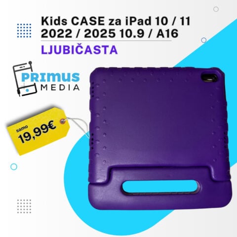 Kids CASE za iPad 10 / 11  2022 / 2025 10.9 / A16 (LJUBIČASTA) - Slika 4