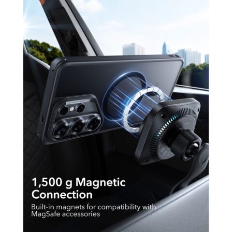 ESR CLASSIC HYBRID MAGSAFE zaštita za Samsung GALAXY S26 ULTRA (frosted/crna) - Slika 9