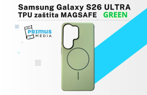 SILICONE THIN MAGSAFE maskica za SAMSUNG S26 ULTRA (GREEN) - Slika 1