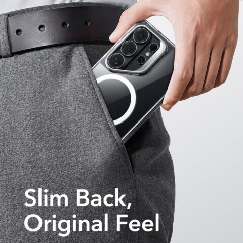 ESR CLASSIC HYBRID KICKSTAND MAGSAFE zaštita za Samsung GALAXY S26 ULTRA (prozirna) - Slika 9