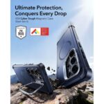 ESR CYBER TOUGH KICKSTAND MAGSAFE zaštita za Samsung GALAXY S26 ULTRA (crna) - Slika 7