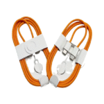 USB TIP C kabel CORD + SIM iglica u kompletu (narančasti) DUŽINA: 1m - Slika 3