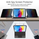 TECH-PROTECT GLASS SPY+ kaljeno staklo za iPAD 10.9” 10 / 2022 / (A16) 11” 11 / 2025 PRIVACY (PRIVACY) - Slika 7