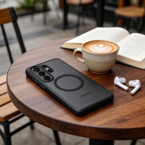 TECH-PROTECT MAGPEAK MAGSAFE zaštita za Samsung S26 ULTRA (MATTE BLACK) - Slika 8